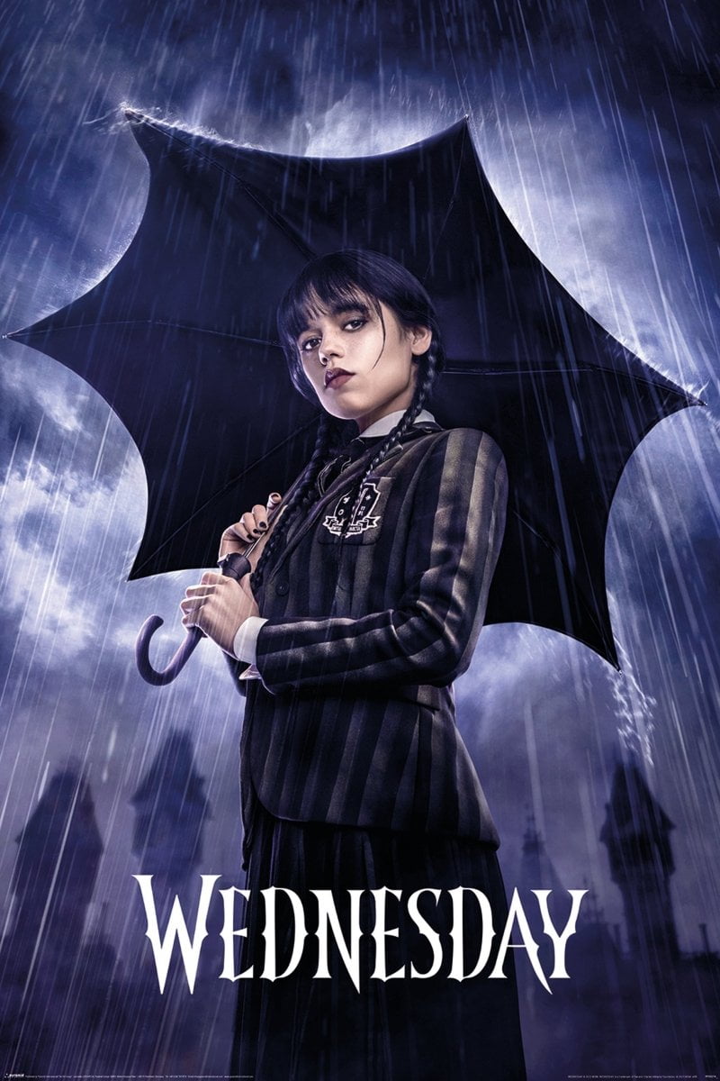 Wednesday Plakat Downpour - Supernerds