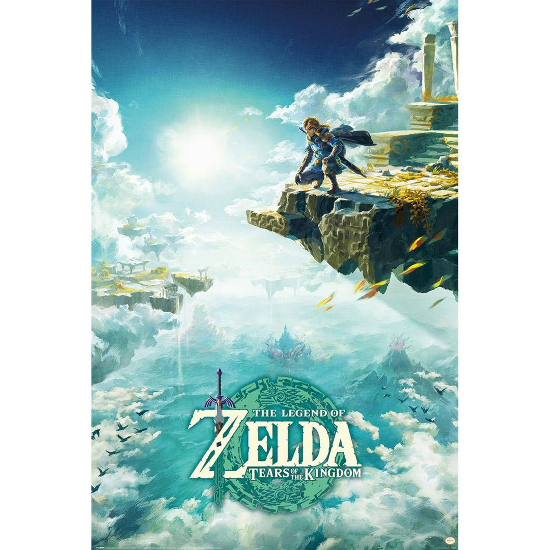 Zelda Plakat Tears of The Kingdom Hyrule Skies - Supernerds
